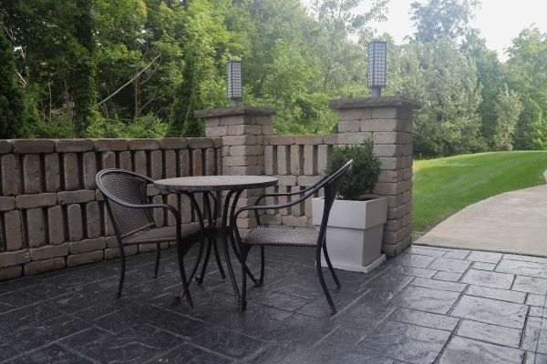 Stamped Concrete Patio Installation in Snohomish