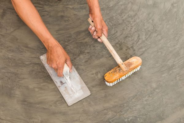 Driveway Concrete Staining in Snohomish