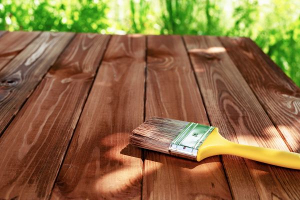 Patio Floor Staining in Snohomish
